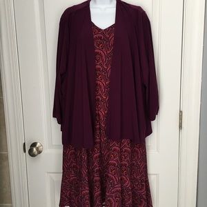 Roz & Ali jacket dress size 22W